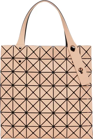 Bao Bao Issey Miyake Orange Prism Frost Tote