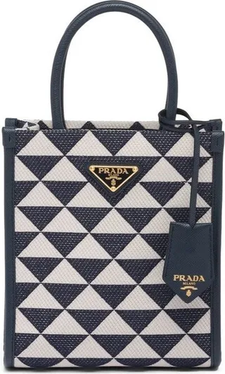 Symbole embroidered mini bag