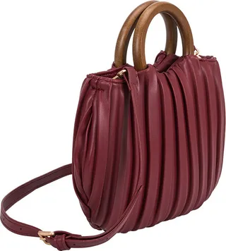 Kate Burgundy Small Crossbody Bag