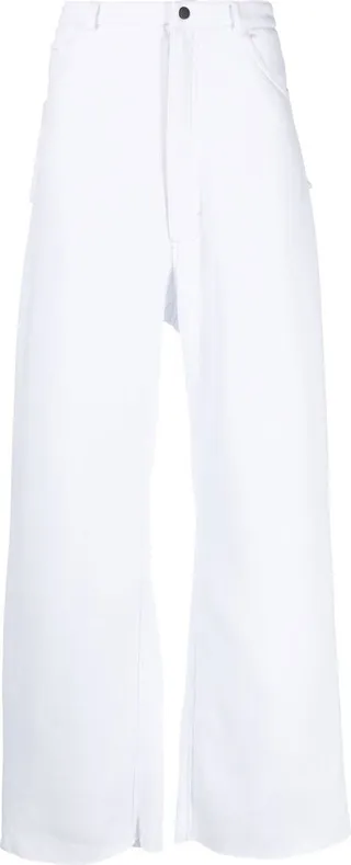 Box-Shaped Pockets Trousers
