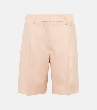 Virgin wool shorts