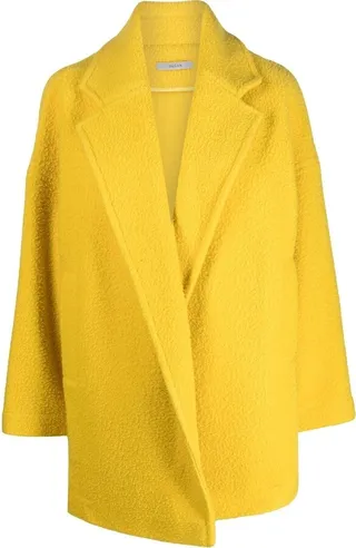 Wool-Cashmere Wrap Coat