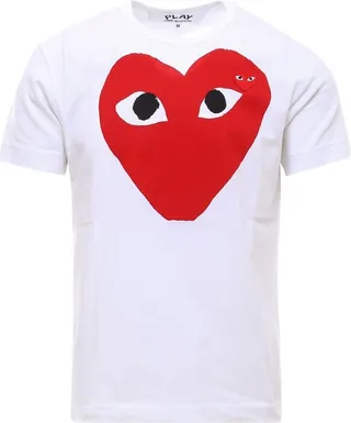 Comme des Garçons Play Logo Crewneck T-Shirt