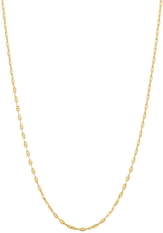 Polished 18" Mariner in 10K Yellow Gold