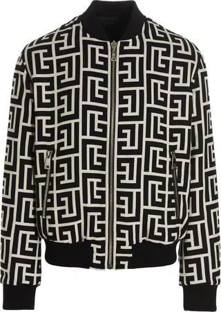 'monogram' Reversible Bomber Jacket