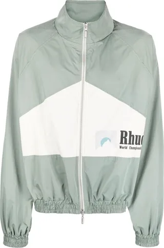 World Championship logo-print bomber jacket