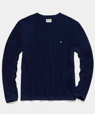 The Indigo Long Sleeve Tee
