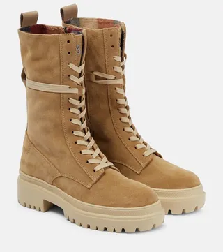 Chesa Alpina suede hiking boots