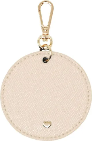 Johnny Loves Rosie - Ecru Original Arlo Circle Keyring