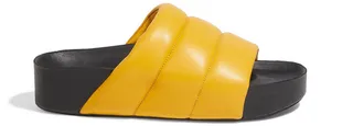 Vegan Dip faux leather slides