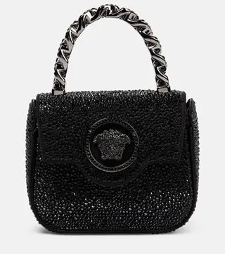 La Medusa embellished tote bag