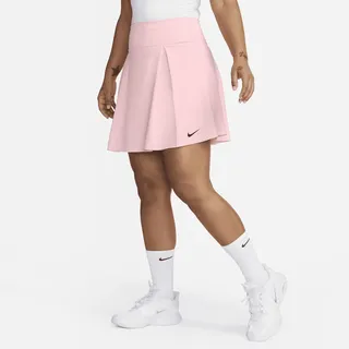 Nike Women's Dri-FIT Advantage Long Golf Skirt in Pink