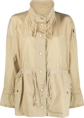 Deel drawstring-waist jacket