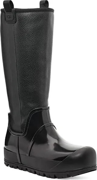 UGG Raincloud Tall (Black) Women's Shoes