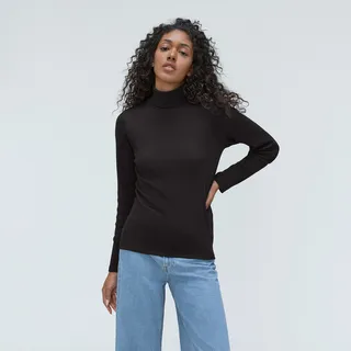 The Pima Micro-Rib Turtleneck