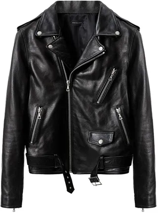 Zipped Biker Jacket