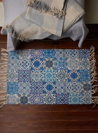 Tile Print Rug