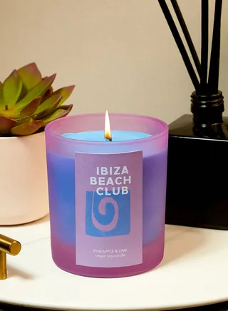 Pineapple & Lime Ibiza Beach Club Vacay Candle