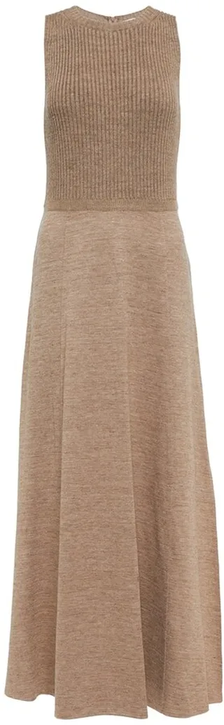 Torino linen-blend maxi dress