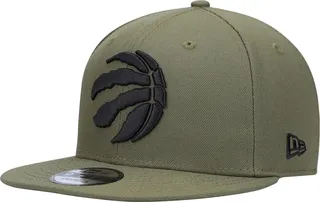 Men's New Era Olive Toronto Raptors 9FIFTY Snapback Hat