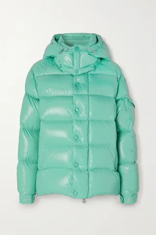 Moncler - Maya Quilted Shell Down Jacket - Green
