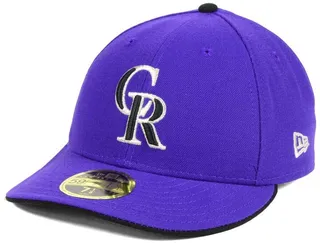 New Era Colorado Rockies Low Profile Ac Performance 59FIFTY Cap