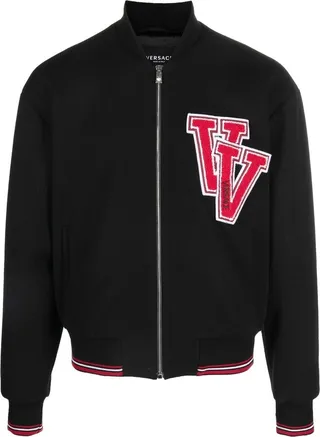 Varsity-Logo Bomber Jacket
