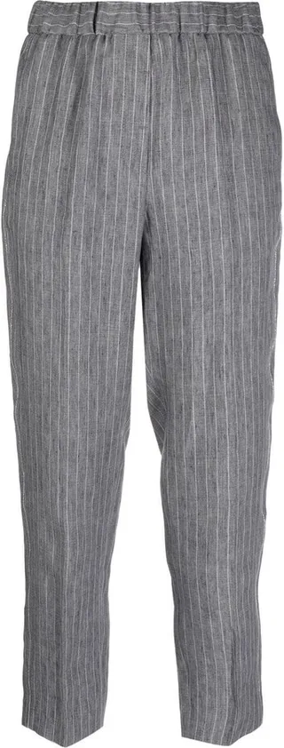Cropped Tailored Trousers