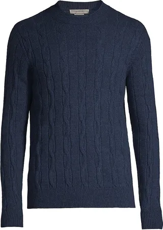 Cable-Knit Cashmere Sweater