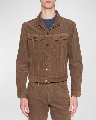 Men's 12-Waves Cord New Icon Denim Jacket
