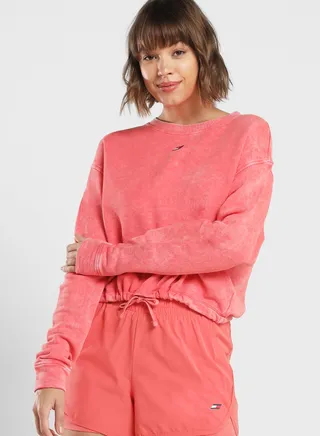 Relaxed Linen Sweatshirt