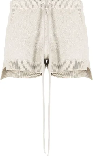 Ribbed Knitted Shorts