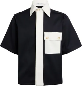 Daniel W. Fletcher Contrast-Detail Shirt