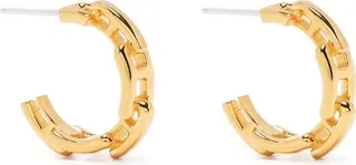 Chain-Hoop Earrings