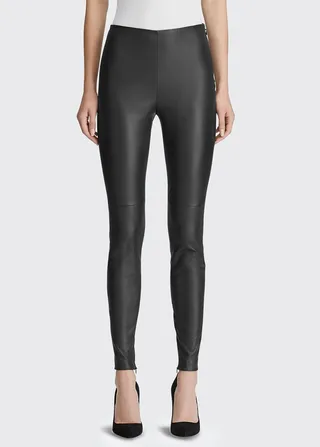 Eleanora Leather Skinny Pants