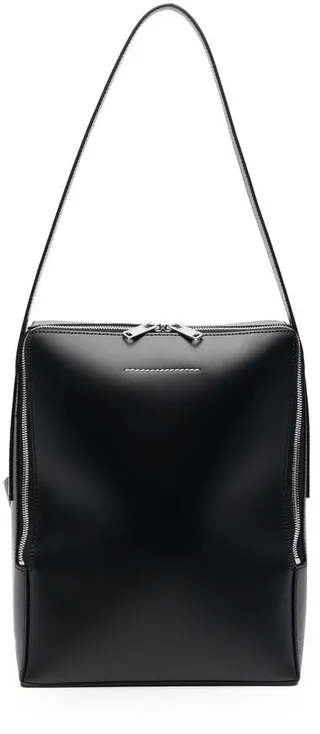 Stitch-Detail Shopper Tote