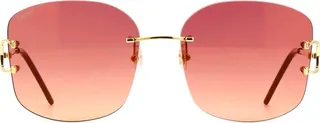 Cartier Square Frame Sunglasses