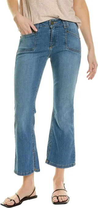 Lola Jeans Gene Lived In Blue Mid Rise Bootcut Jean
