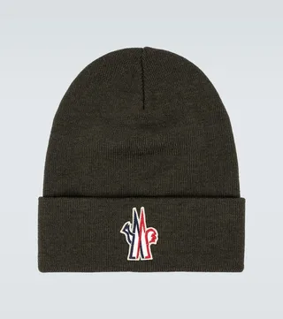 Knitted wool beanie