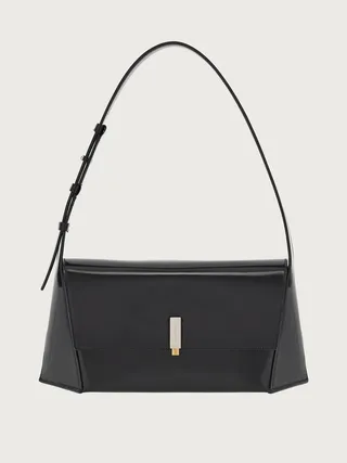 Ferragamo Women Geometric shoulder bag Black