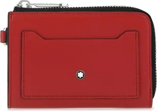 Montblanc Logo-Plaque Zip Around Key Pouch