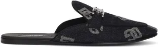 Logo-Jacquard Slippers