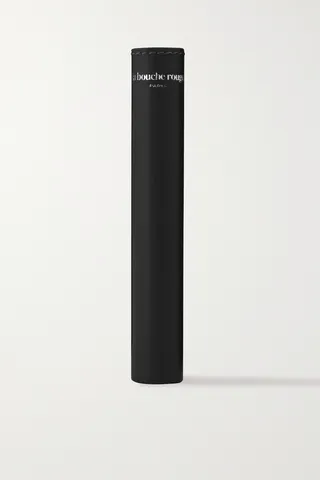 La Bouche Rouge - Refillable Leather Mascara Sleeve - Black