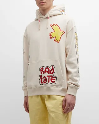 Men's Worked Out Artwork Hoodie