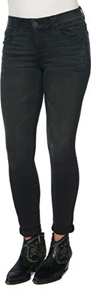 Democracy womens Democracy Women's Plus-size "Ab"solution Ankle Skimmer Jeans