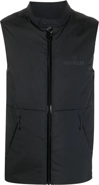 Beemin logo-print gilet