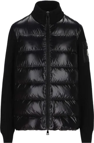 Moncler Padded Contrasting Zip-Up Jacket