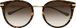 Gucci Eyewear Round Frame Sunglasses