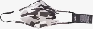 Grey Camouflage Face Mask