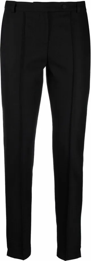 Cropped Straight Leg Trousers